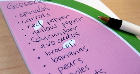 Grocery List for a Healthy New Year