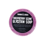 Raspberry Scone Glycerin Soap Bar