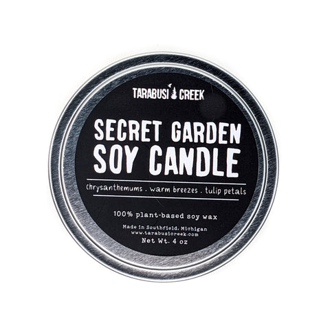 Secret Garden Soy Candle