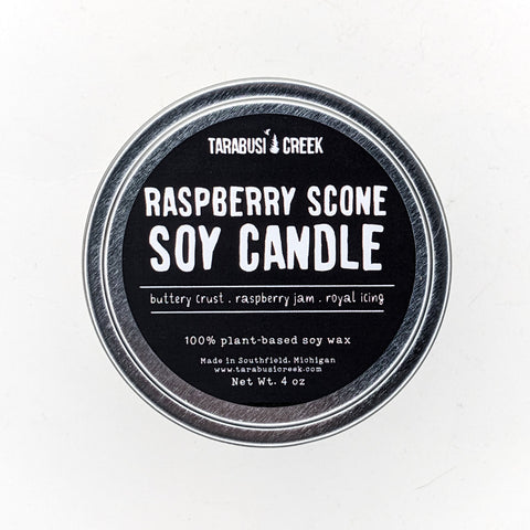Raspberry Scone Soy Candle