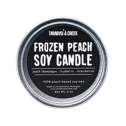 Frozen Peach Soy Candle