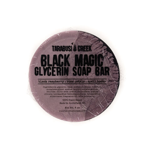 Black Magic Glycerin Soap Bar